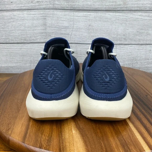 OluKai Kaholo Navy Blue Lace Up Sneaker Lightweight Mesh Men’s Shoe Size 11